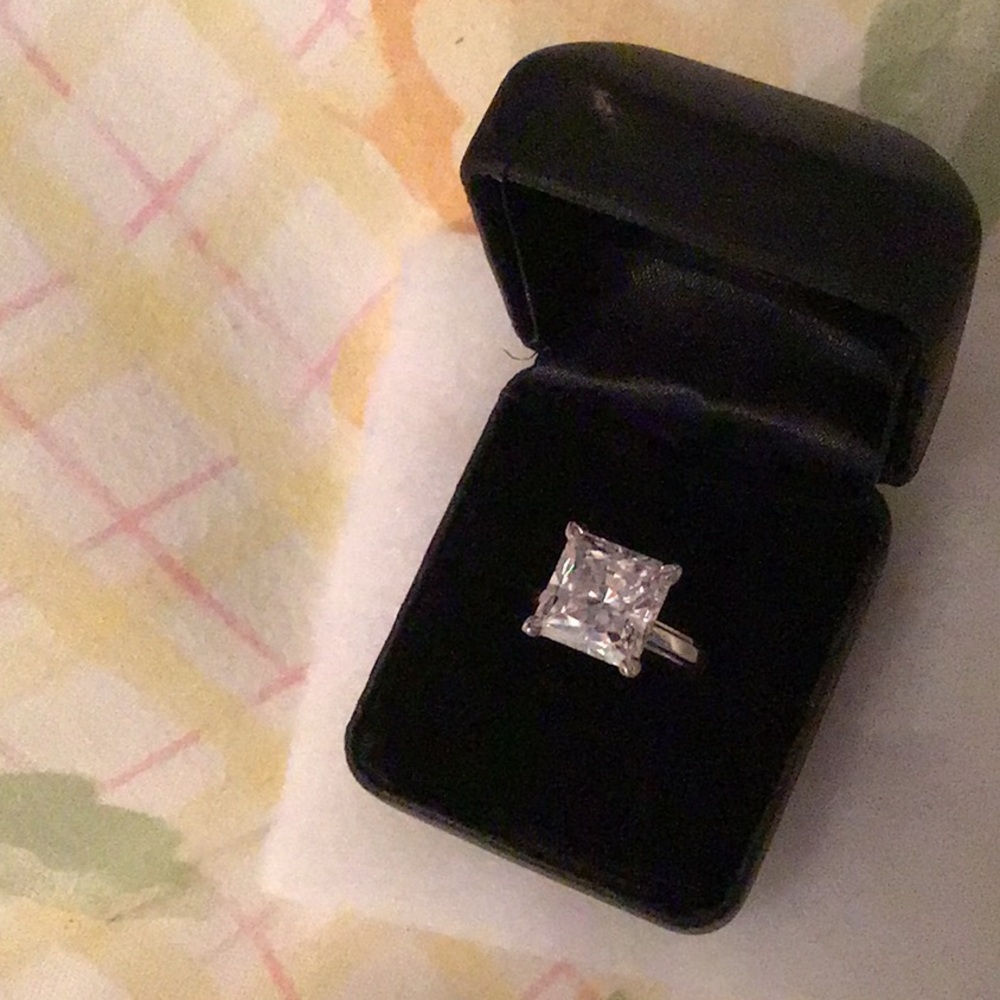 Beautiful Sterling Silver CZ.
